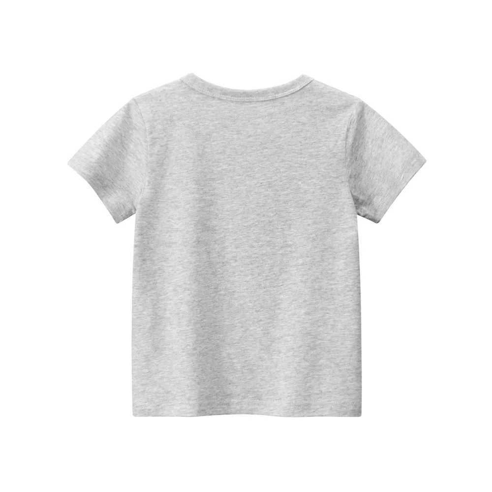 T-shirts 1-9T Toddler Kid Baby Boy Summer Clothes Cotton Infant T Shirt Short Sleeve Cars Print Tshirt Basic Tee Top OutfitL24729