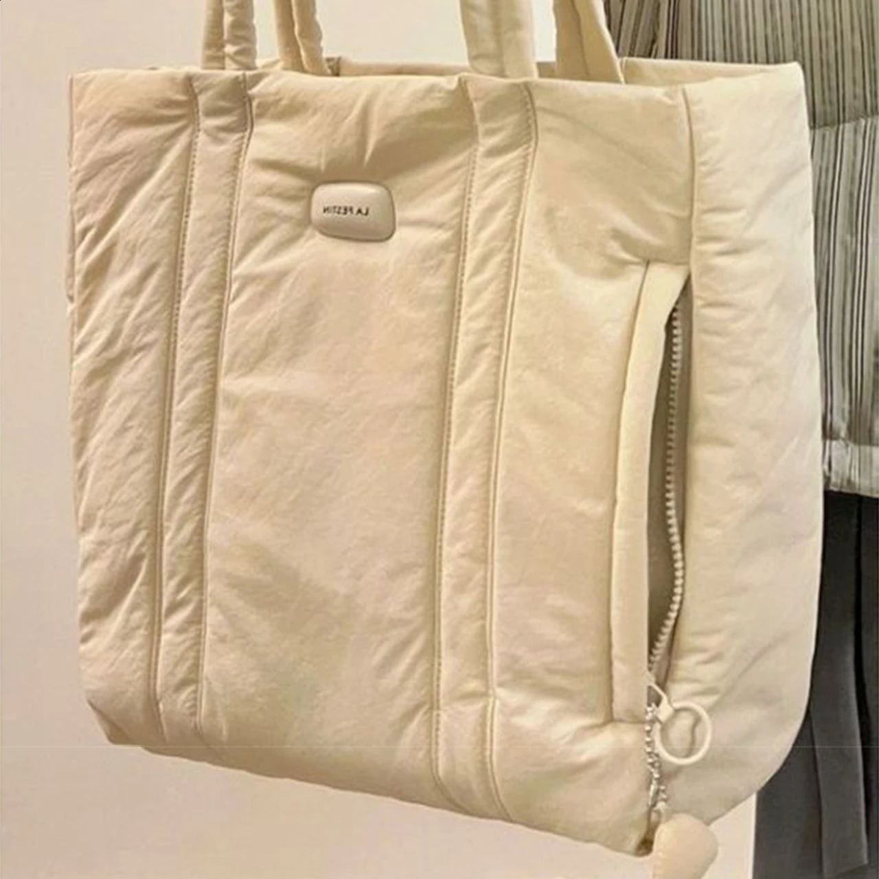 Filled cotton laptop horizontal bag 13 14 inch laptop bag suitable phone case bag 240903