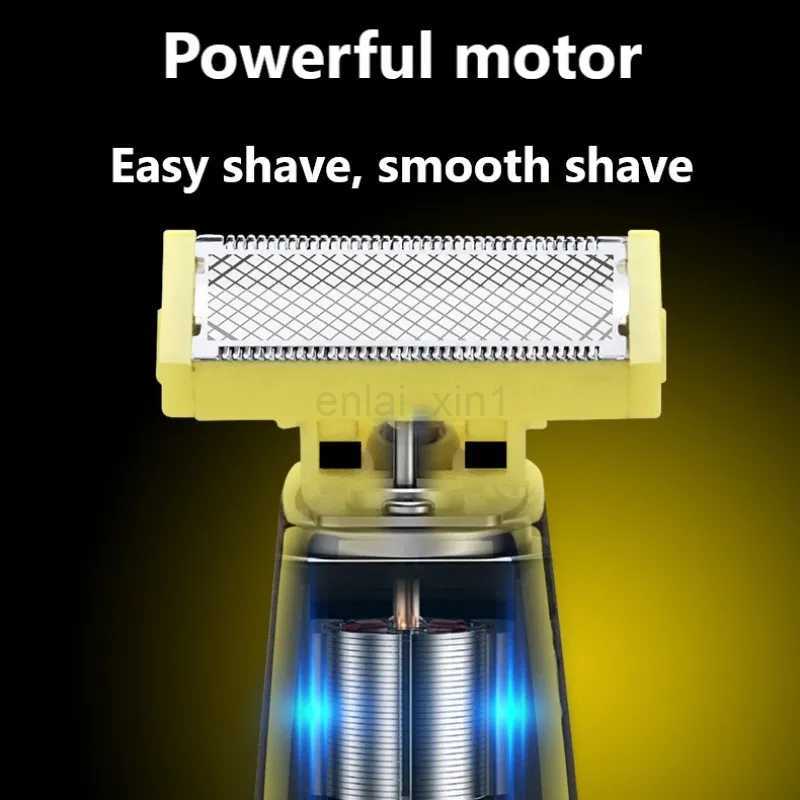 Intimate Haircut Mens Shaver Razor Sensitive Areas Shaving Machine Men Hair Removal Epilator Trimmer for Bikini BodyY240729