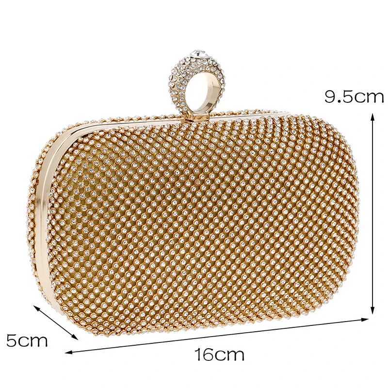 Evening Clutch Bags Diamond-Studded Evening Bag With Chain Shoulder Bag Womens Handbags Wallets Evening Bag For WeddingXJ240729