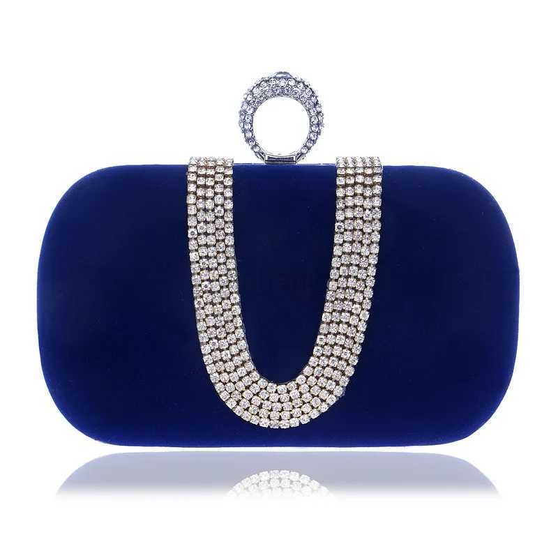 Luxury Women Evening Bags Diamond luxury Clutch bag Party Diamonds Lady black Red Chain Shoulder bag Handbags for PurseXJ240729