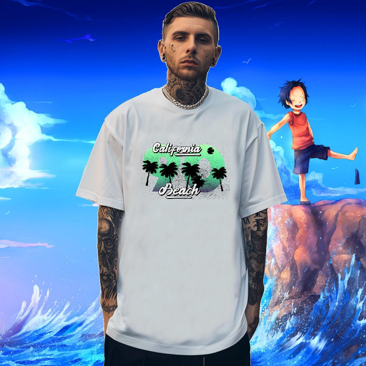 TOP Quality Tshirt for Man Woman 100% Cotton 230g Street Wear tree Custom Big Size Crew Neck Customized T-Shirts for Men Polos