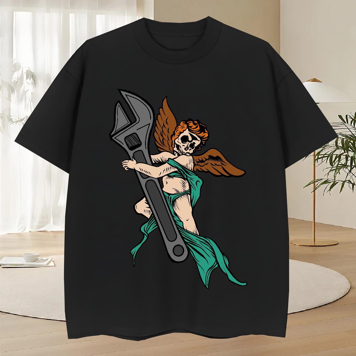 High Quality Men Tshirts 230g Pure Cotton Casual Beach ET Oversized 3XL 4XL Breathable Soft Classic Men T Shirts Tops