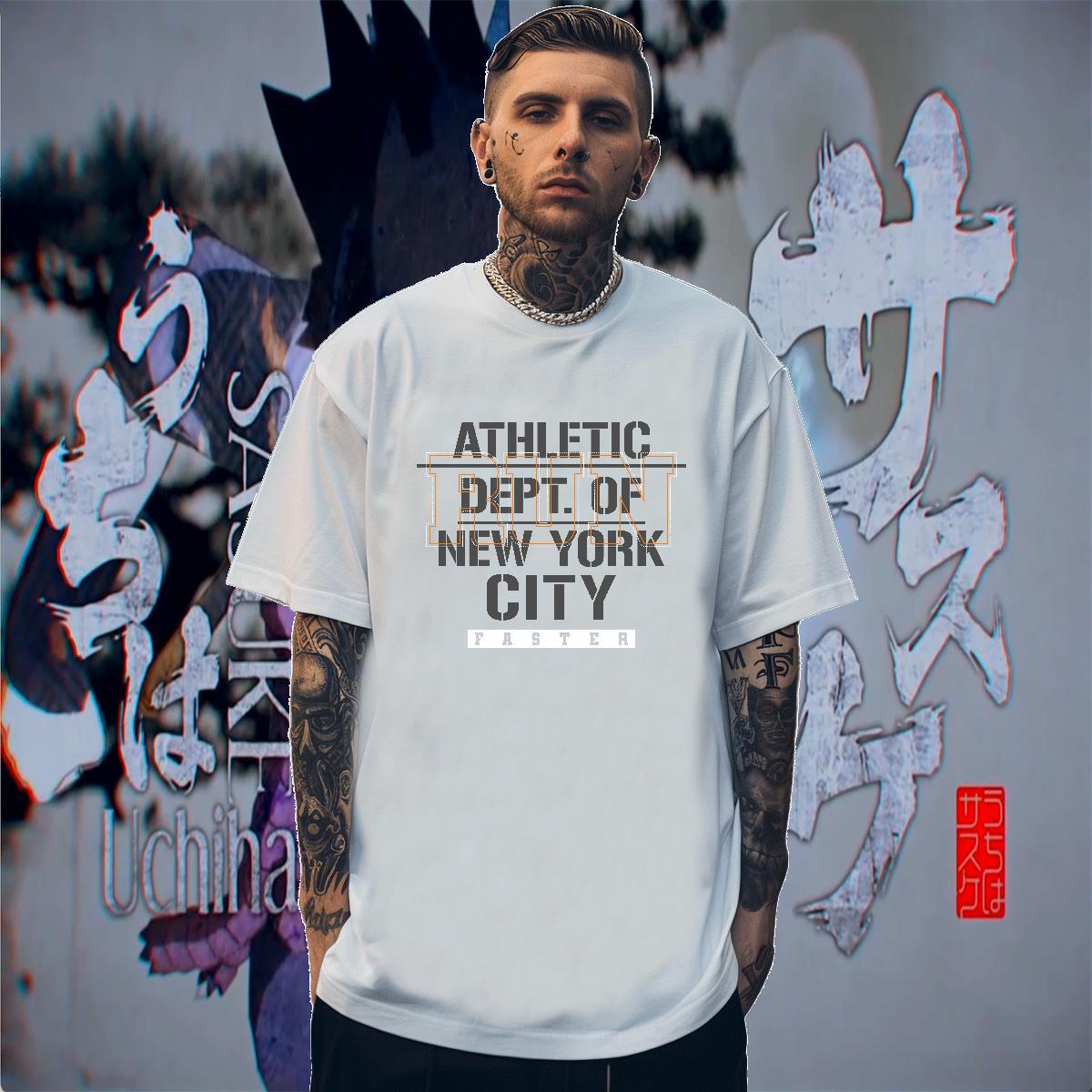 TOP Quality Men Tees 230g Cotton High Street Hip Hop letter Custom Printed Short Sleeve O-Neck 2024 Designer T Shirt For Man Tops Tees