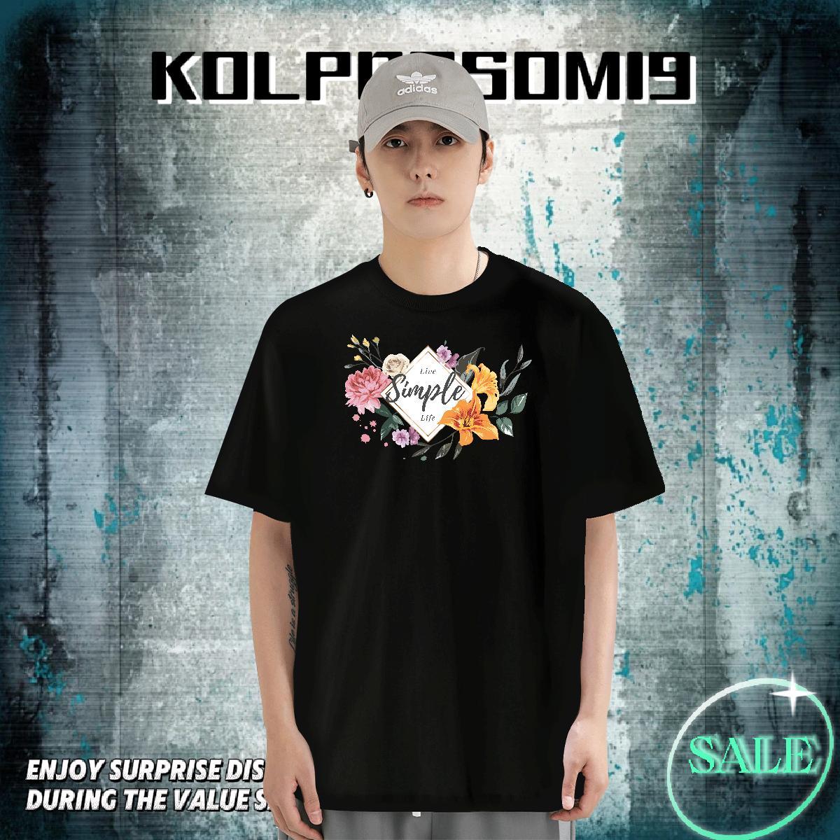 Designer Men Clothes T-Shirt 230g 100% Cotton Beach letter Customized Print Breathable Crew Neck New Designer Man T Shirts Tops Shirt