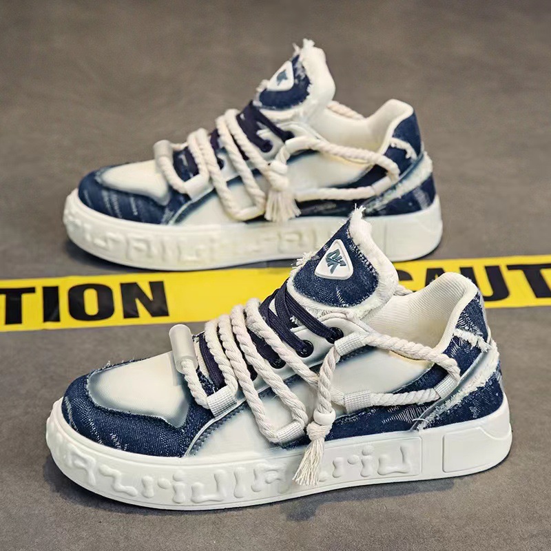 Men Casual Fashion Designer Shoes Printing Comfort hot Wear-resistant Versatile Trendy Triple Black Beige Blue Free shipping