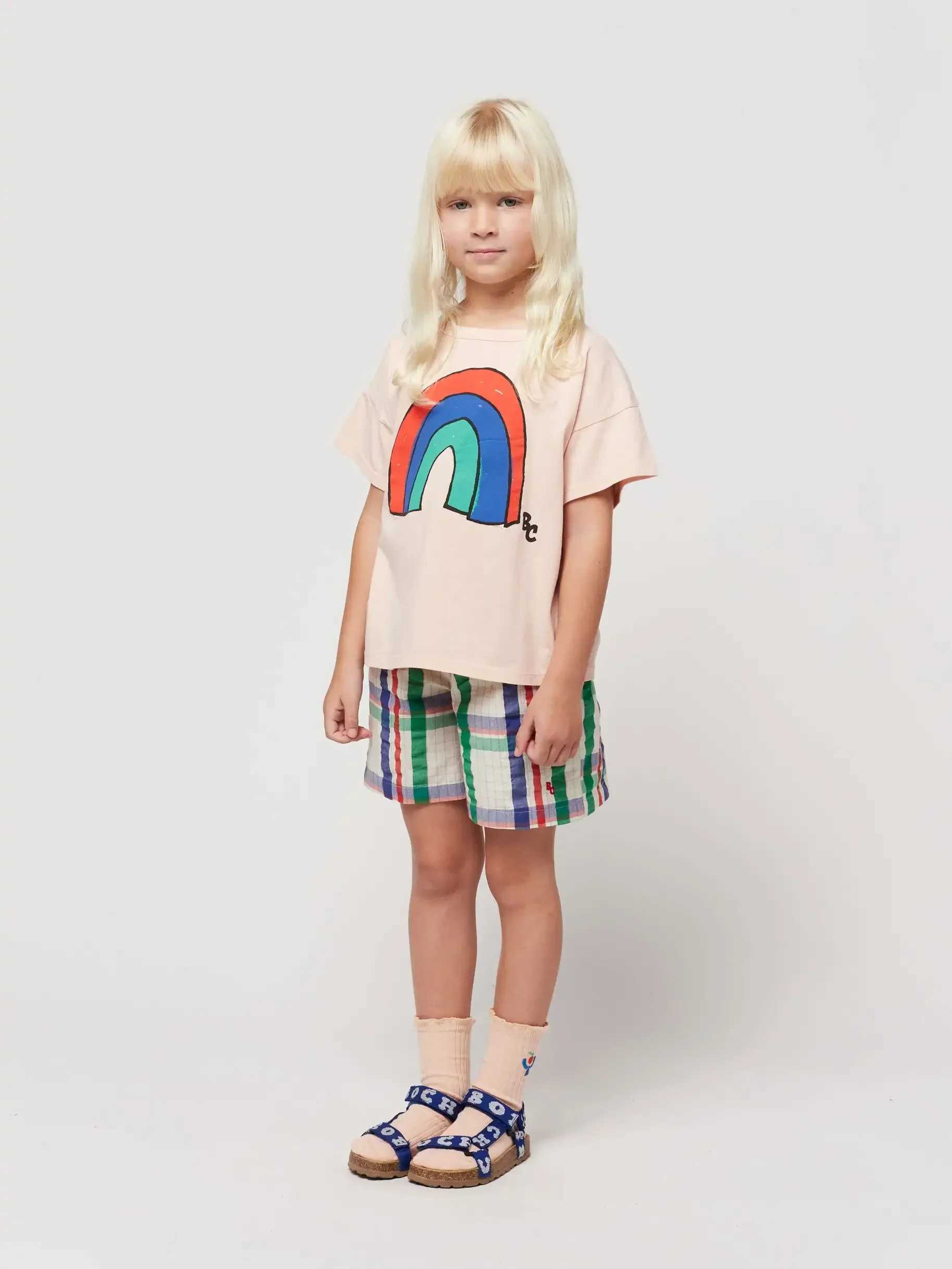T-shirts Clearance Sale BC SS Kids Summer Short Sleeve T-shirt Toddler Brand Summer T-Shirt 24SS Girls Boys Designer Clothes Cotton TeesL24729