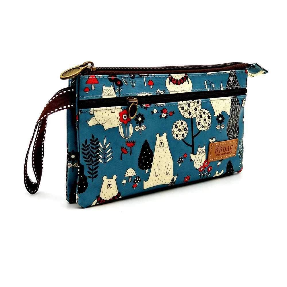 Polyester Waterproof Womens Coin Bag Ladies Organizer Wallet Female Phone Purse Money Pouch Clutch Handbag Carteira for GirlsXJ240729