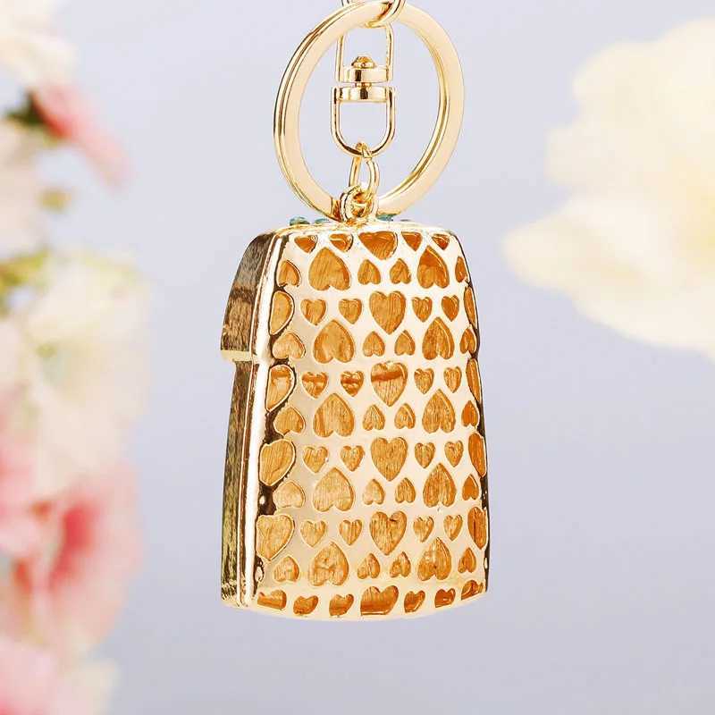 Cute Bag Shaped Keychain Zipper Design Women Girls Mini Backpack Keys Card Keychain Handbag Purse Pendant Key Ring JewelryL240729