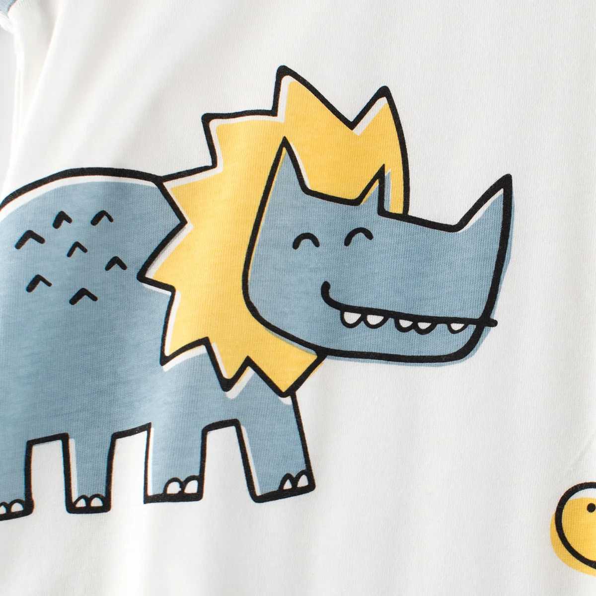 T-shirts 1-9T Dinosaur Boy T Shirt Toddler Kid Tshirt Summer Baby Clothes Short Sleeve Basic Tee Top Casual Infant OutfitL24729
