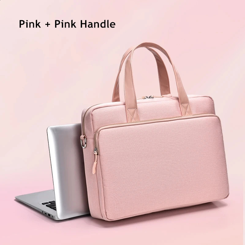 Shockproof Messenger laptop bag 14.15.16 inches handbag briefcase mens and womens shoulder bag suitable for Macbook laptop bag 240903