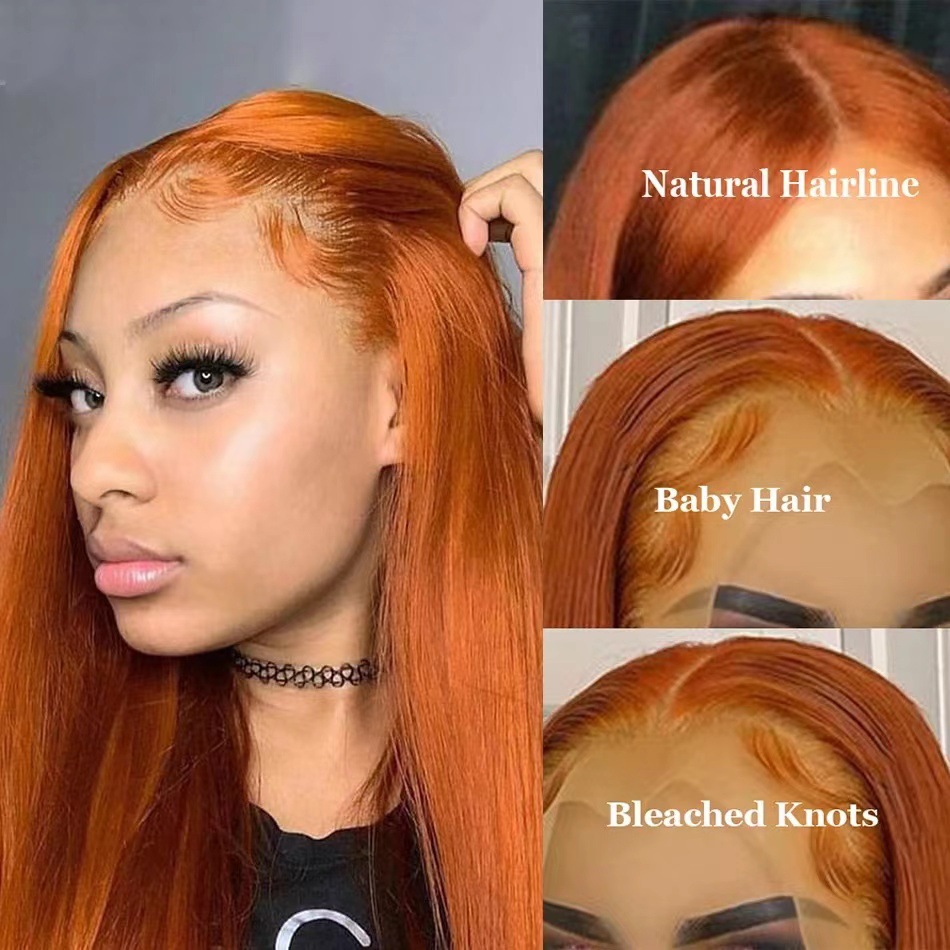 30 32 Inch 613 Blonde Straight 13x6 Lace Frontal Wig 250 Density Color 13x4 Lace Front Wig Human Hair 4x4 Closure Wig for Women