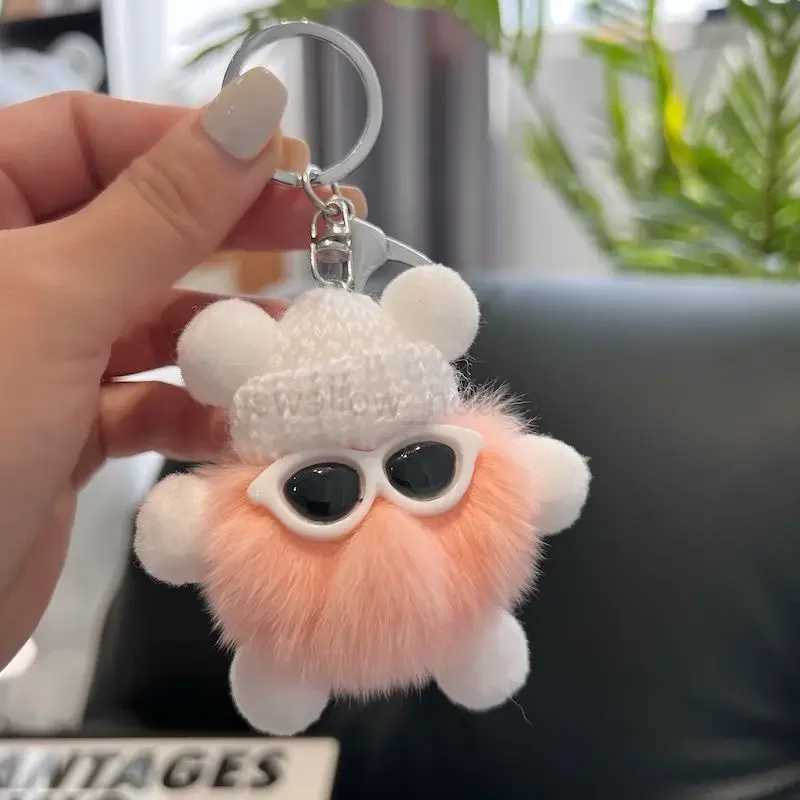 Stuffed Doll Elfin Key Chains Kawaii Elf Ornament Keychain Accessories Womans Handbag Decoration Small GiftsL240729