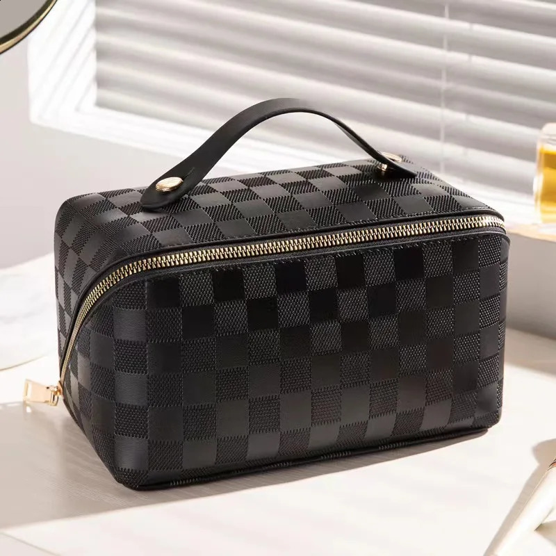 vanity bag the tote bag Sophisticated Female Vanity Pack | Luxurious Waterproof Makeup Storage Solution