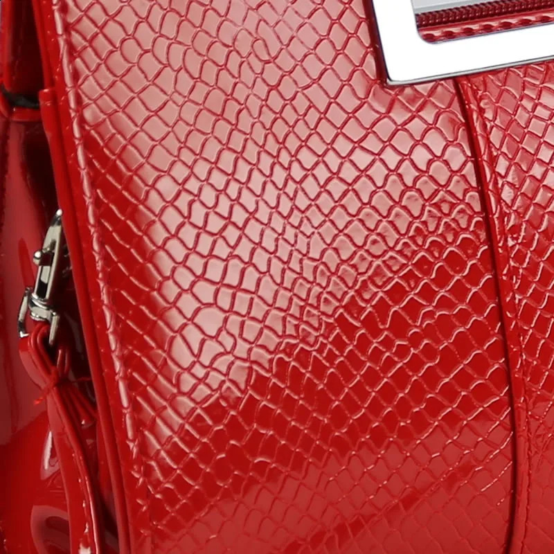 High Quality Simple Women Tote Bag Pattern Fashion Elegant PU Leather Shoulder Bag Party Bag Small Ladies Handbag 240729