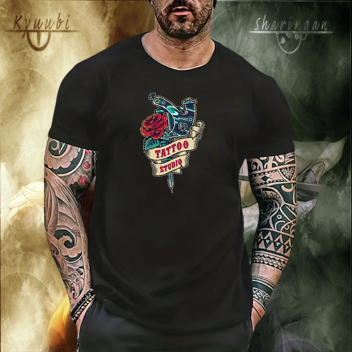 Comfortable Men Tops Tees 230g Pure Cotton Street tool Oversized 3XL 4XL Breathable Short Sleeve 2024 Summer Men T Shirts Clothings