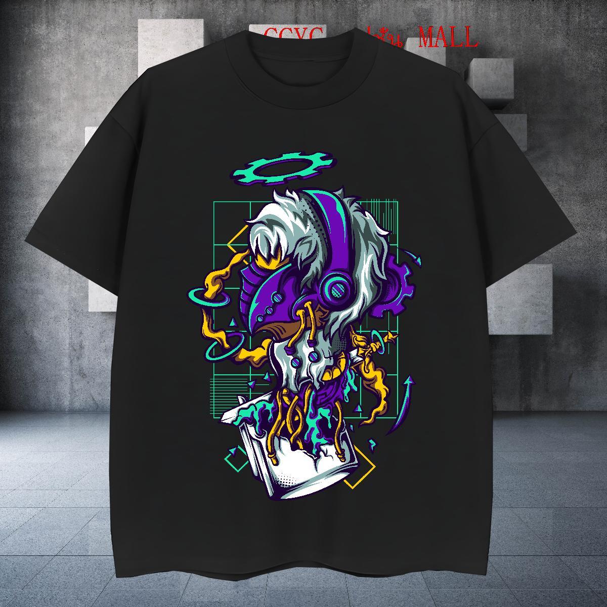 Designer Tshirt for Man Woman 230g 100% Cotton Street Wear ET DIY Logo Oversized Breathable Crew Neck 2024 Summer T Shirts Men Tees