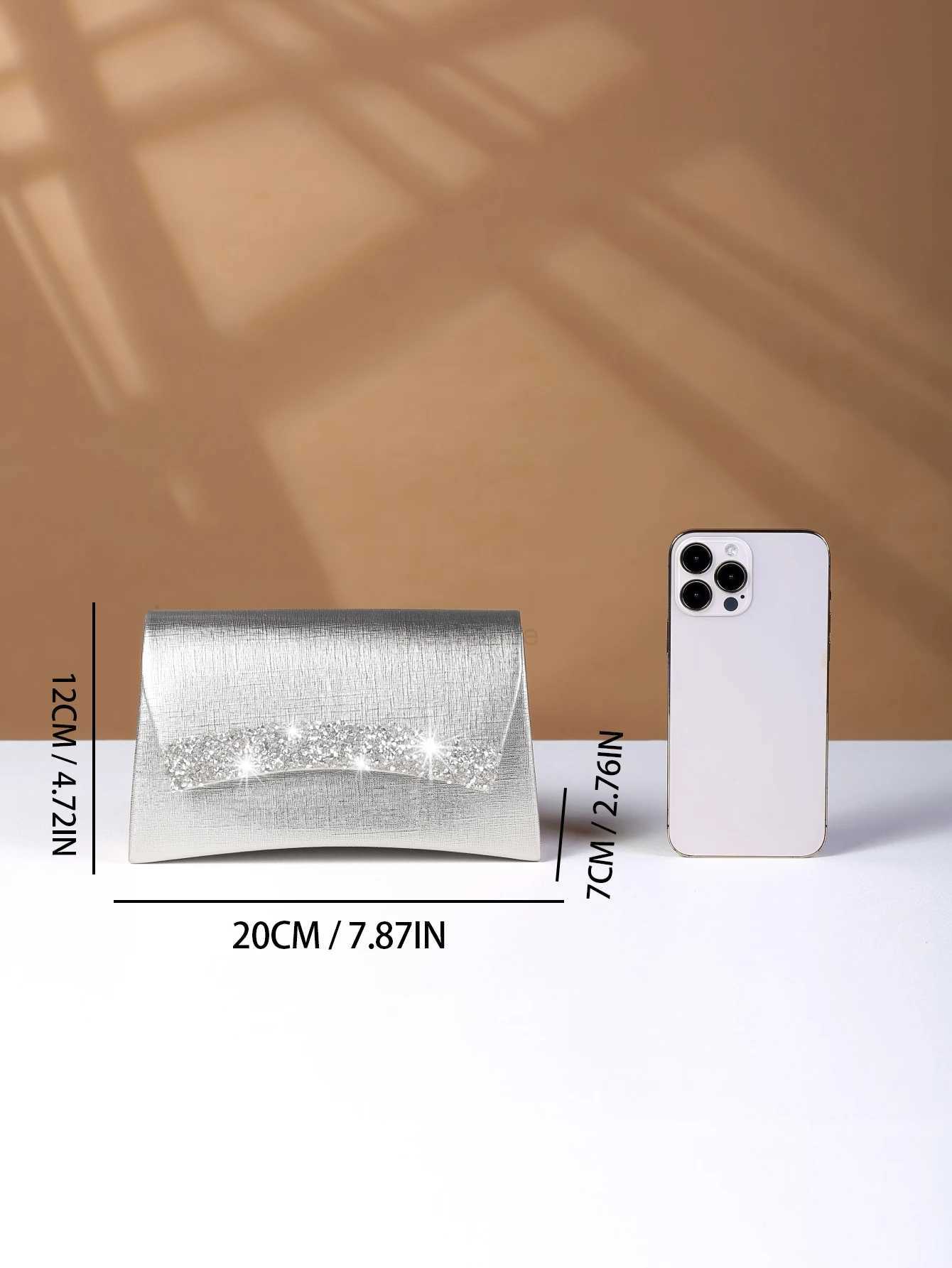 Glamorous Elegant Exquisite Quiet Luxury Sequin Stylish Luxury Shiny Glitter Clutch Bag For Evening Party Evening BagXJ240729