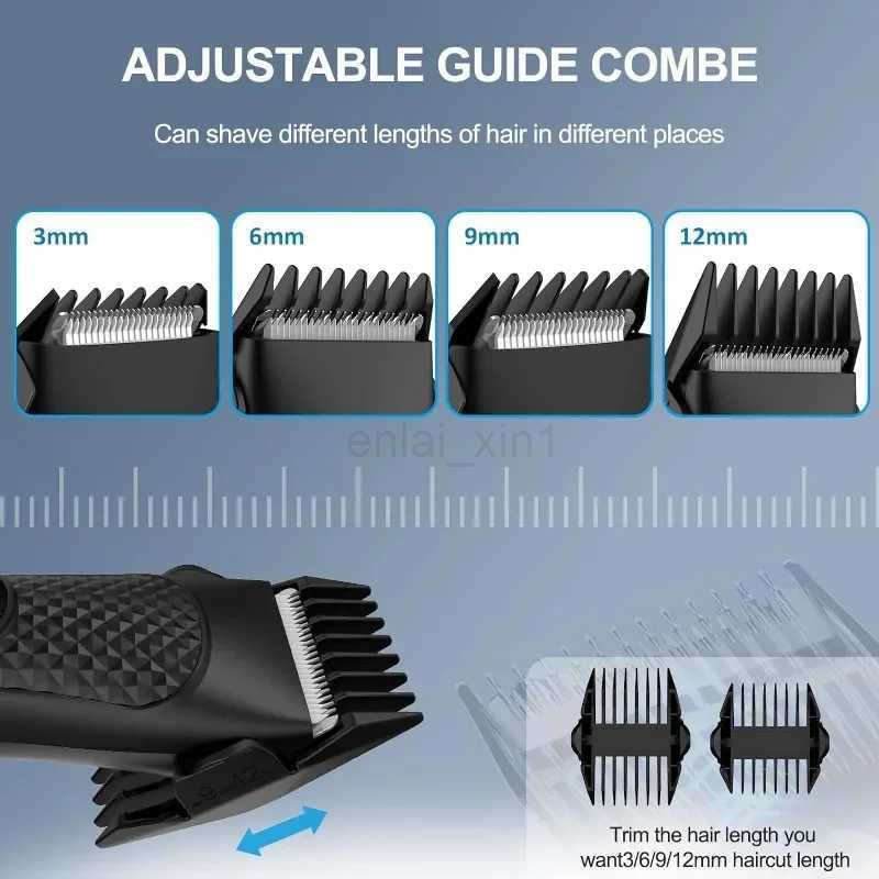 Body Hair Trimmer for Men Electric Groin Hair Trimmer Rechargeable Ball Shaver Groomer Replaceable Ceramic Blade Head WaterproofY240729
