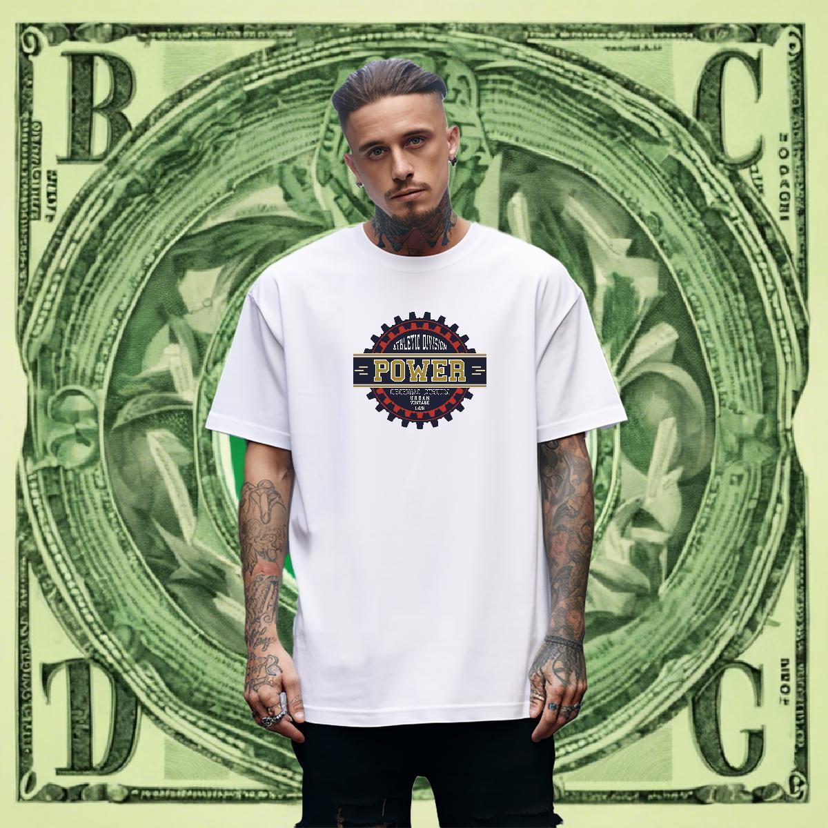 Wholesale Men Tees 230g Pure Cotton Outdoor letter Cartoon Printing L-4XL Round Neck Short Sleeve Fashion Designer T-Shirts for Men Tops