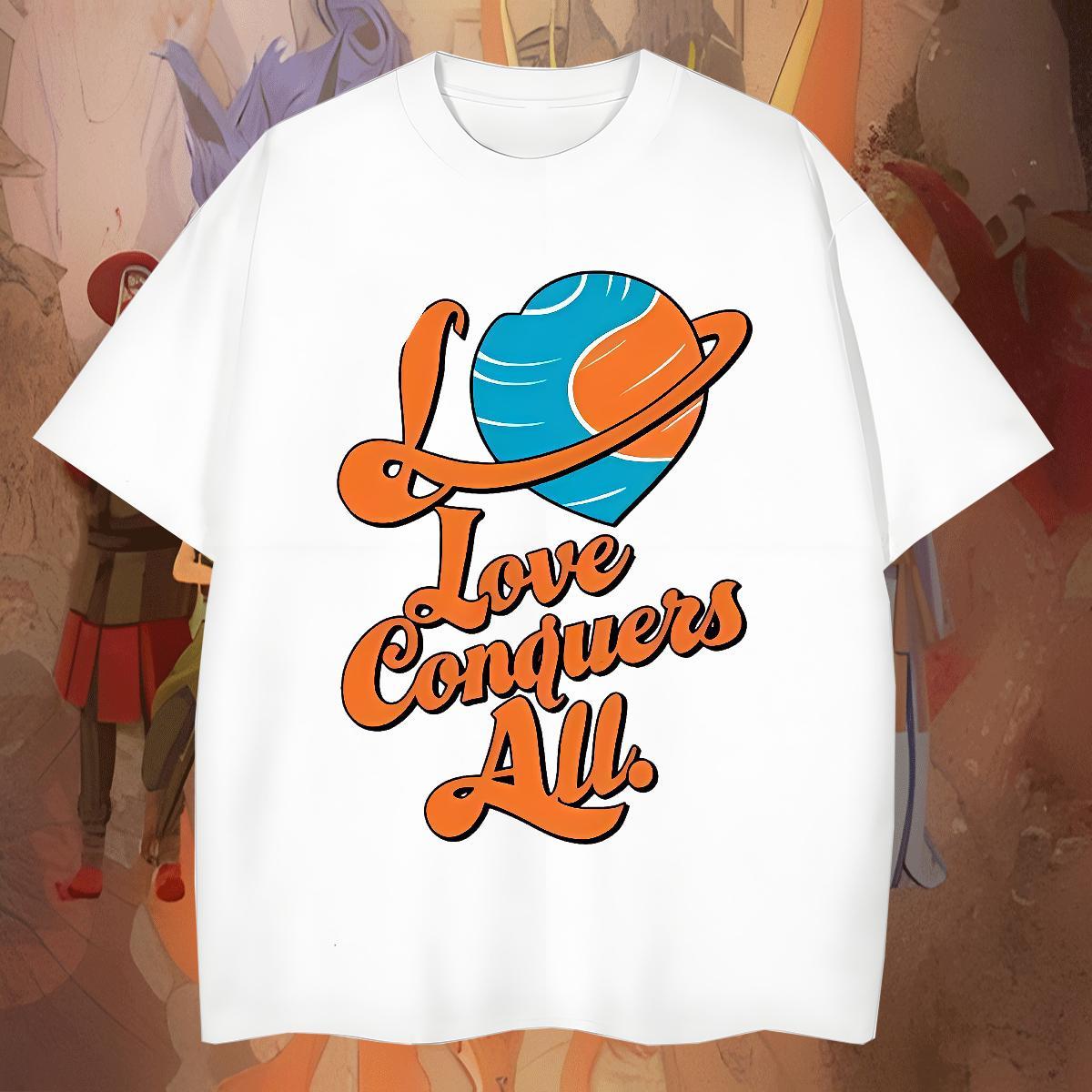 Loose Men Tshirts 230g 100% Cotton Hip Hop Street star Plus Size Cartoon Crew Neck Breathable Wholesale Man T Shirts Tops Tees