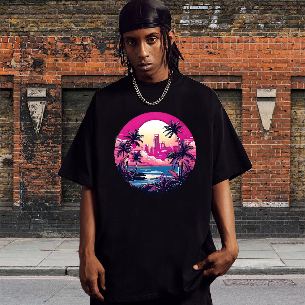 Designer Men Clothes T-Shirt 230g 100% Cotton Outdoor high-rise Oversized Crew Neck Fashion T Shirt For Man Polos