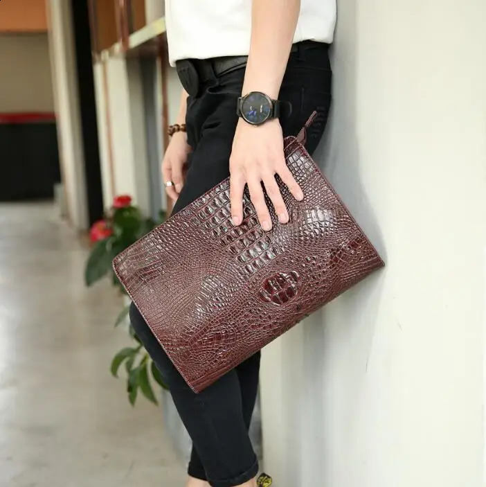 Korean version pattern envelope men and women clutch bag 240729 e692 4