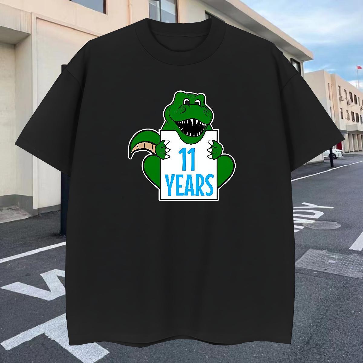Loose Men Tees 230g Cotton Hip Hop Street crocodile Custom Printing Short Sleeve Soft 2024 New T Shirt For Man Top Tees