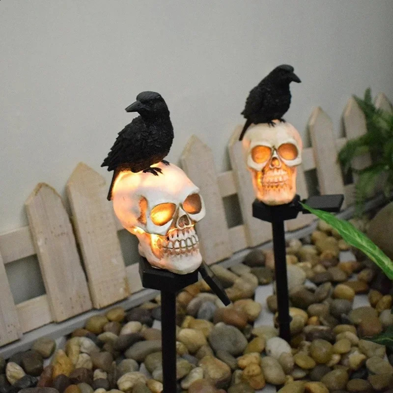 Halloween Outdoor Lights Skeleton Ghosts Horror Grimmas Party Decoration Courtyard Home Holiday Lighting Garden 240823