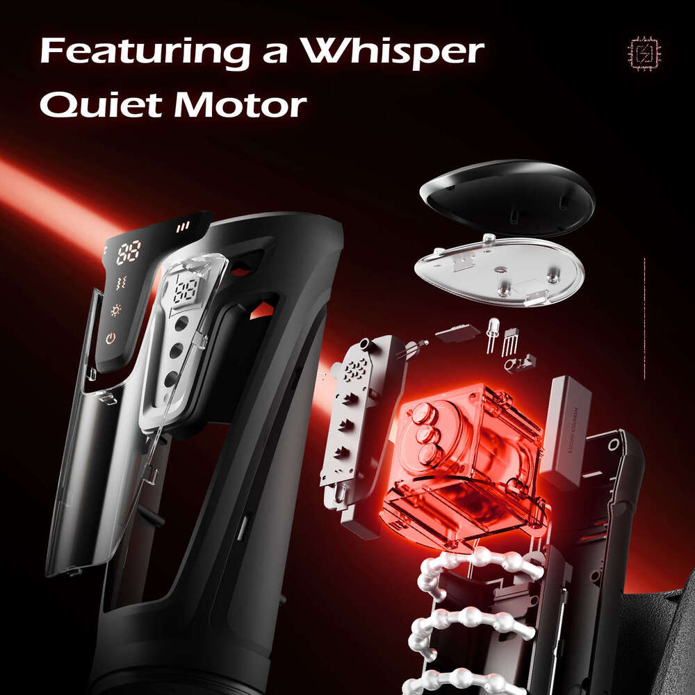Kushor LED Automatic Male Masturbator Goods 19 Modes Thrusting Heating Blowjob Sucking Machine Vaginette Men Sex Toys Adult 18