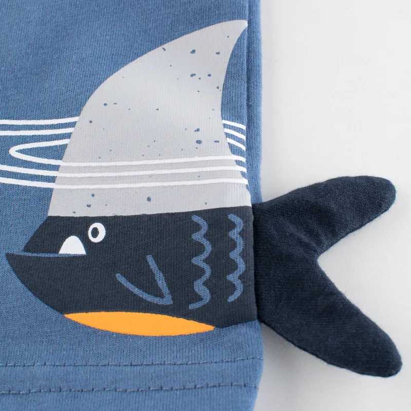 T-shirts 2-8T Cotton Boys T Shirt Toddler Kid Summer Clothes Short Sleeve Infant Top Animals Print tshirt Cute Sweet Children Tee OutfitsL24729
