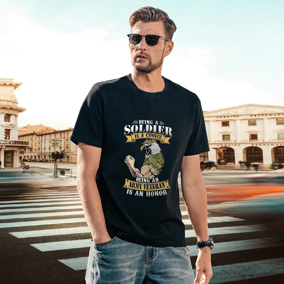 Popular Mens Tshirts 230g Pure Cotton Sport eagle Customized Print Breathable Short Sleeve 2024 T Shirt For Man Tops