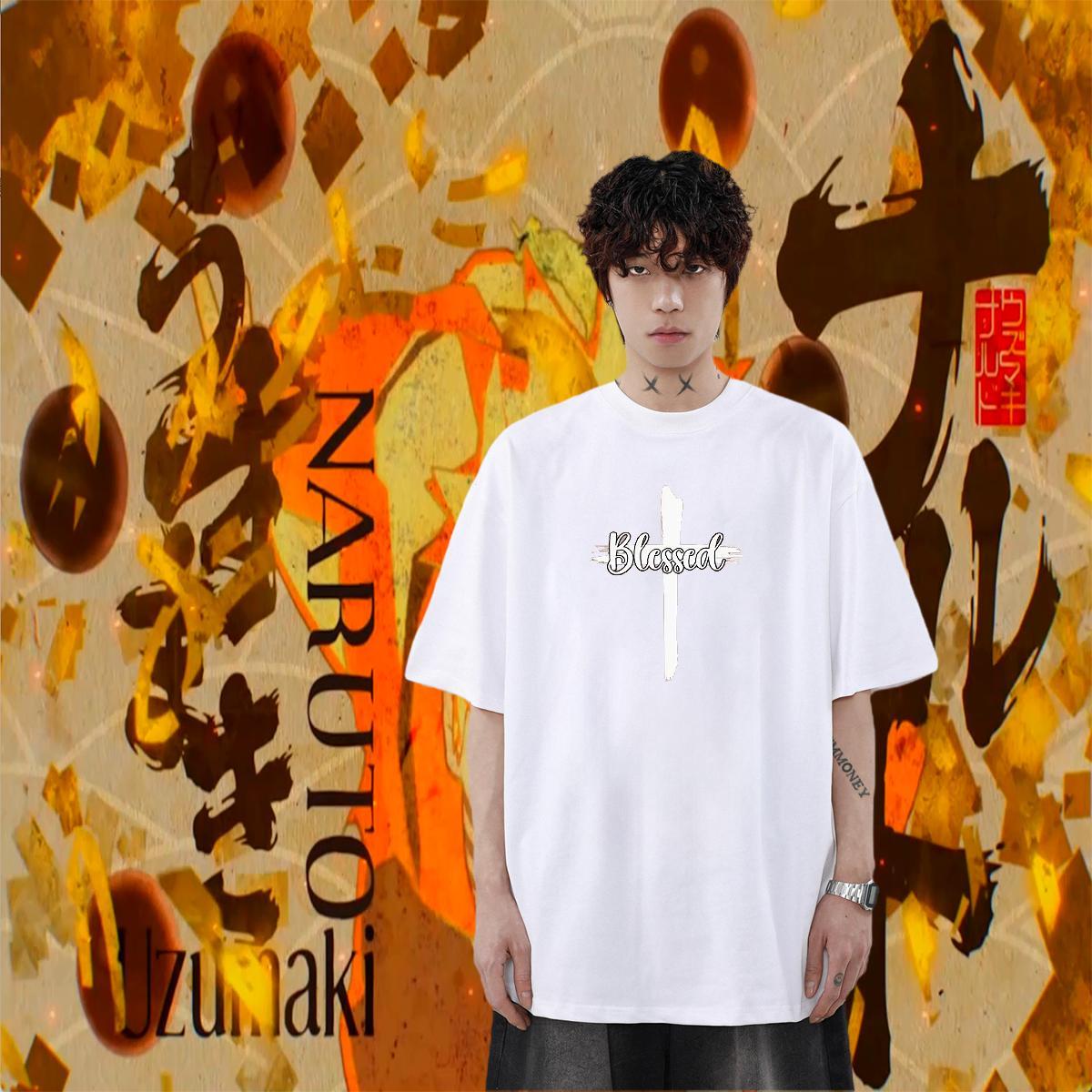 Designer Men Tshirts 230g 100% Cotton Daily Outfit letter Graphic Round Neck Short Sleeve Customized Man T Shirts Tees Shirts