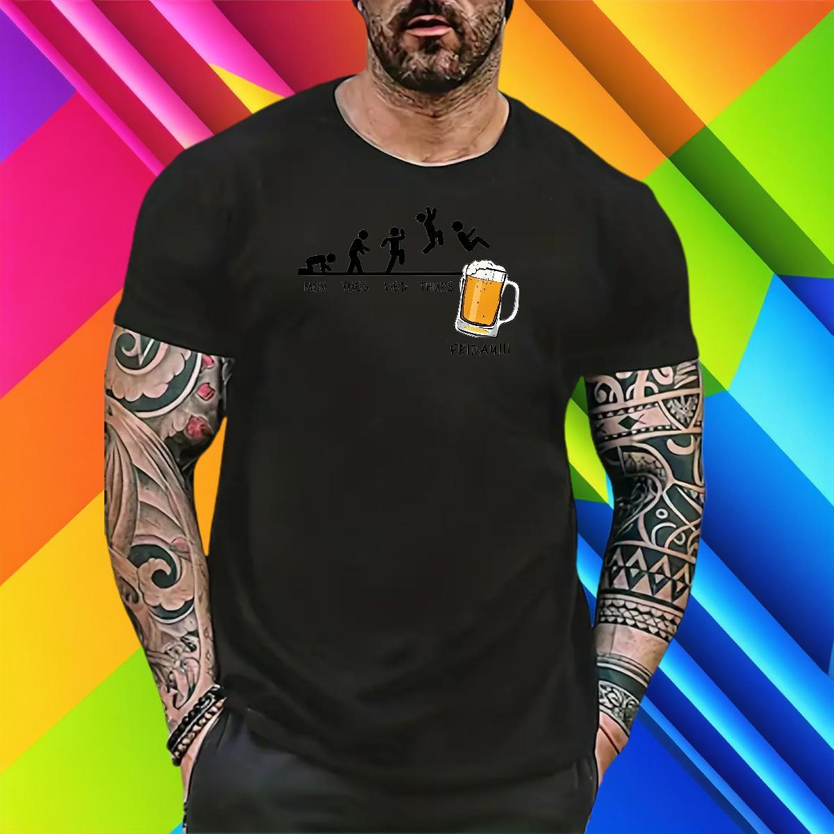 Popular Men Tshirts 230g Cotton Hip Hop letter DIY Printed Breathable Short Sleeve New Designer Mens T Shirts Clothes