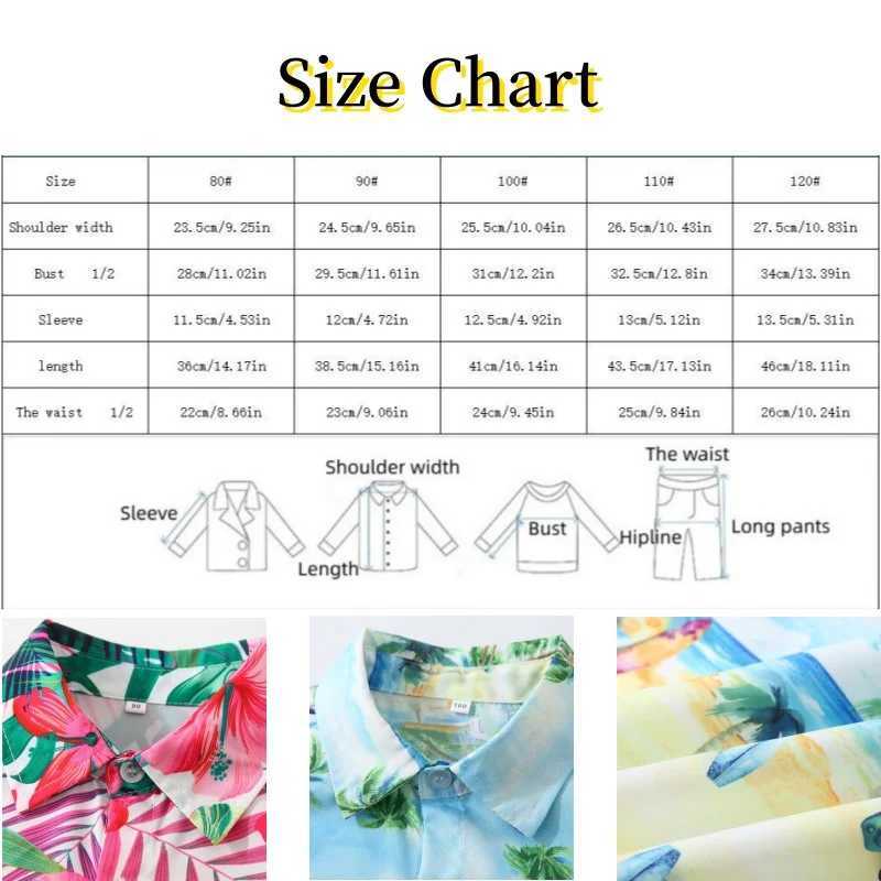 Summer Baby Shirt Beach Pattern Printed Short Sleeve Casual Button Childrens Shirt Holiday Seaside Childrens Shirt TopW240729