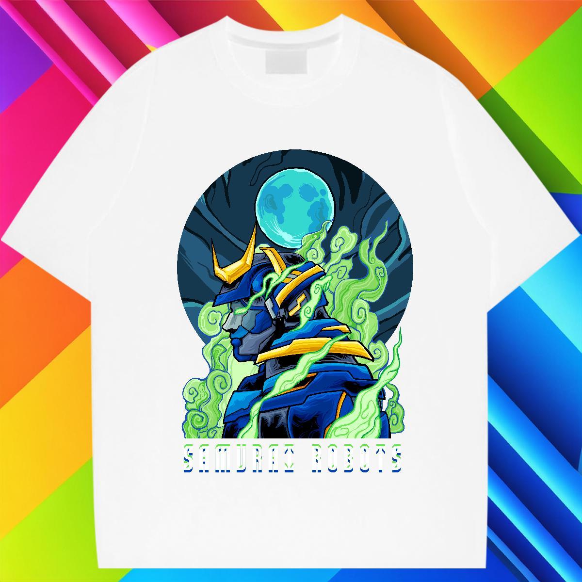 Unisex Men Tshirts 230g Cotton Street ET Customized Print O-Neck Short Sleeve DIY Mens T Shirts Wear
