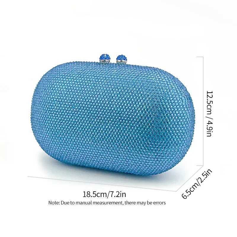 Diamonds Women Clutch Party Wedding Handbag Luxury Crossbody Bags Female Crystal Rhinestone Purse for Gift Prom Dress Chain BagXJ240729