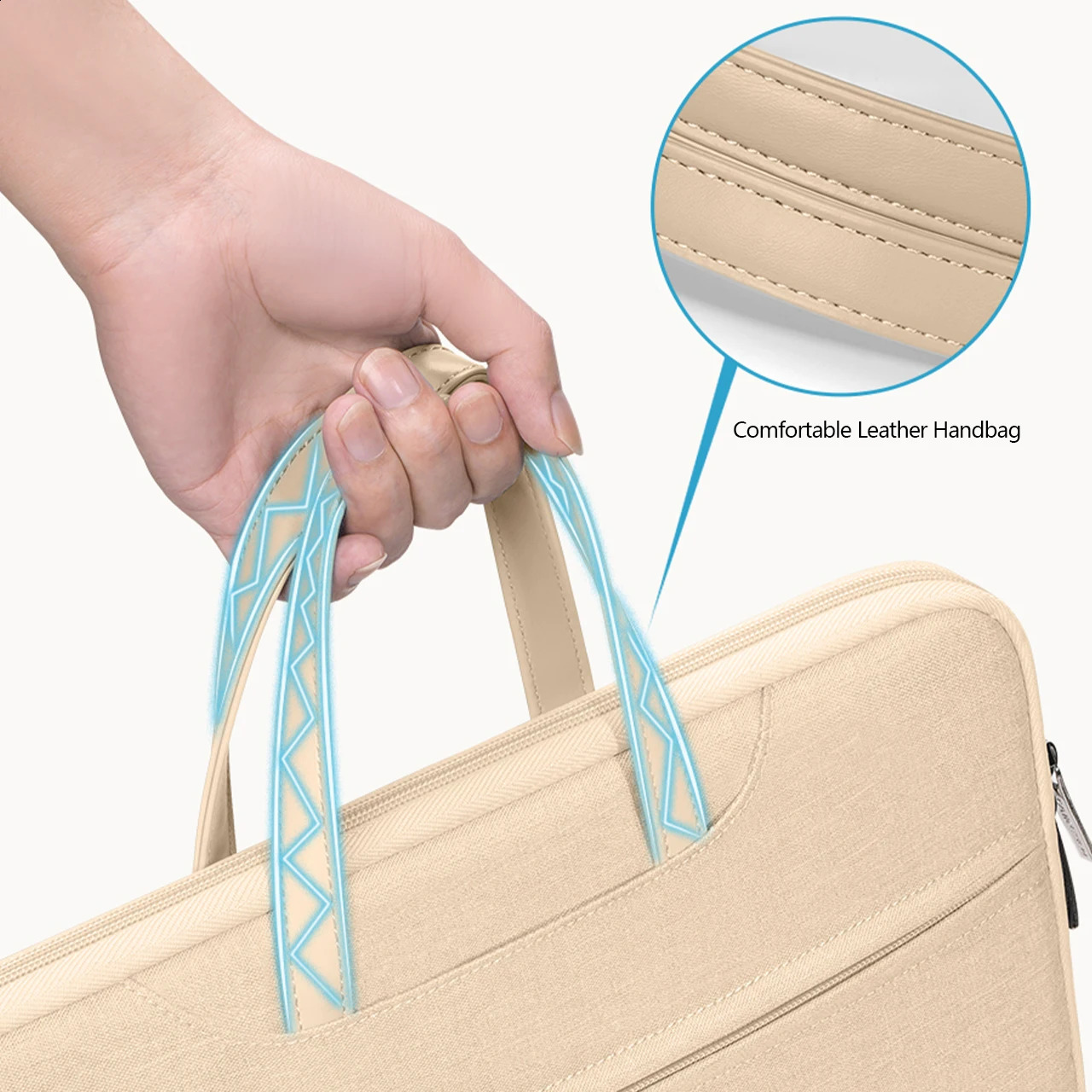 Laptop Bag 13.3 14 15 15.6 inch Cover Case Men Women Portable Handbag Briefcase 240729