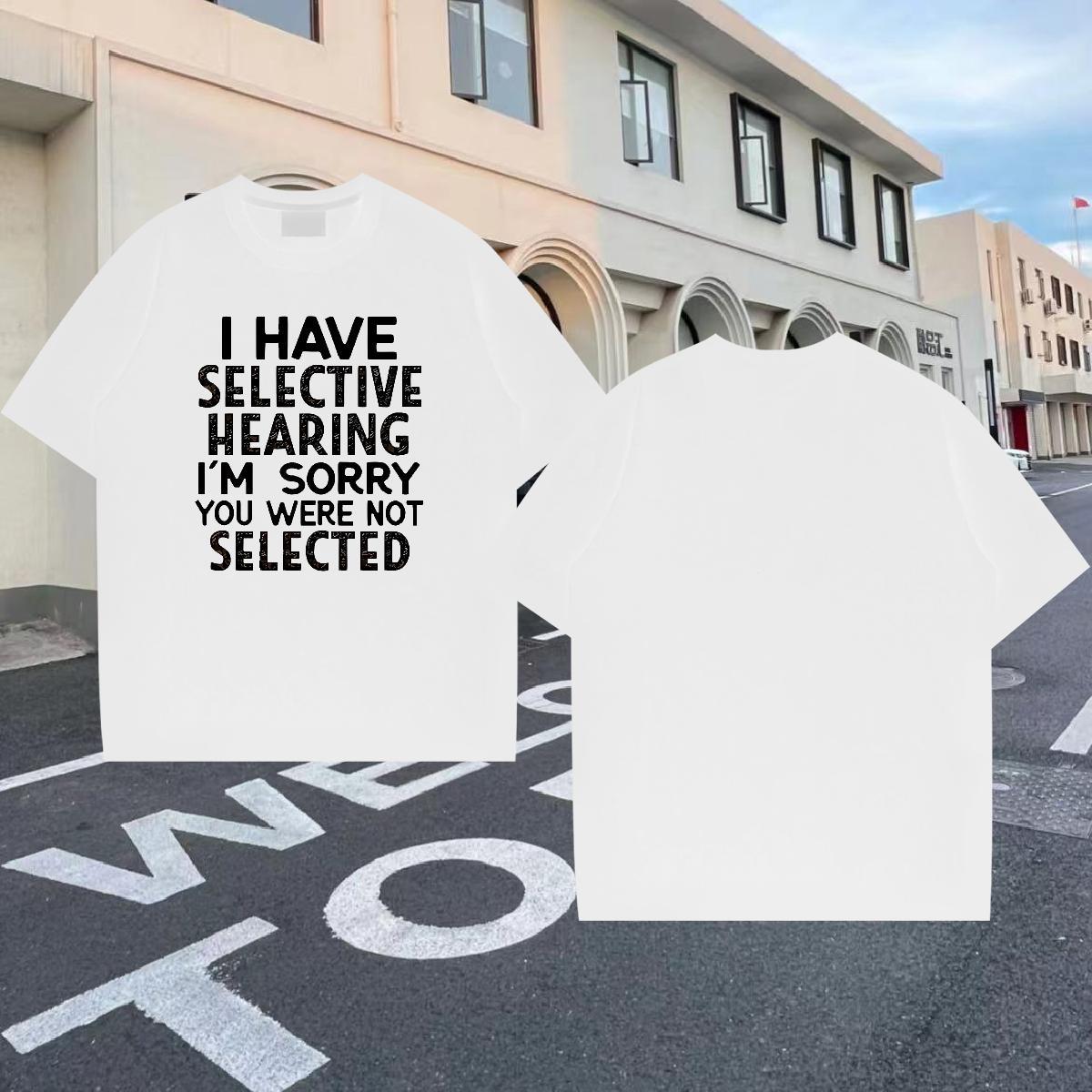Loose Fit Tshirt for Man Woman 100% Cotton 230g Street Casual letter Plus Size Cartoon Pure Cotton Customized Men T Shirts Tops