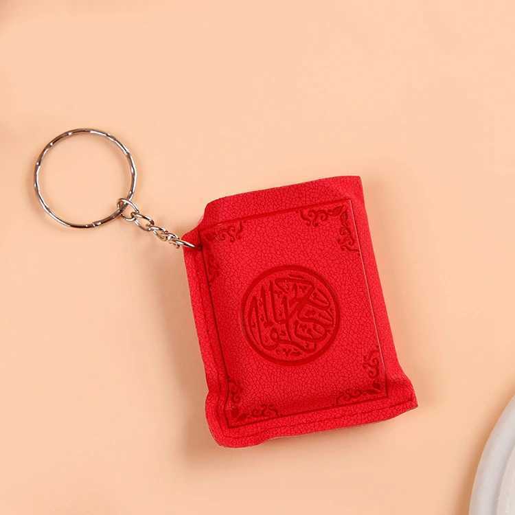 Keychain Quran Book Cool Cute Car Bag Key Ring Mini Fashion Wholesale Islam GiftL240729