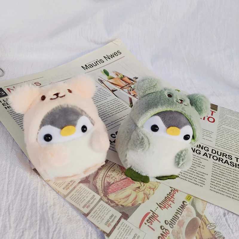 Plush Cartoon Keychain Cute Penguin Doll Bag Pendants Keychains Toys Soft Cotton Key Chain Girls And Kids GiftsL240729