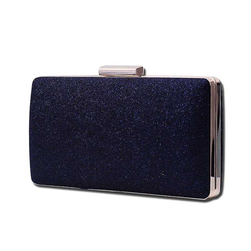 Women Evening Clutch Bag Sequin Clutch Female Crystal Day Clutch Wedding Purse Party Banquet Bling Shoulder Crossbody BagXJ240729