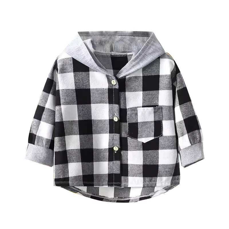 New childrens hats shirts childrens clothing baby boys casual white shirts girls sleeping clothes foreign shirts for 2-10 years oldW240729