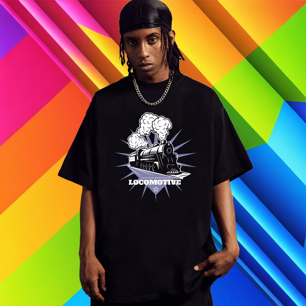 Free Shipping Tshirt for Man Woman 230g 100% Cotton Sports Casual train Cartoon Print Breathable Crew Neck Factory Direct T Shirt For Man Tees Shirts