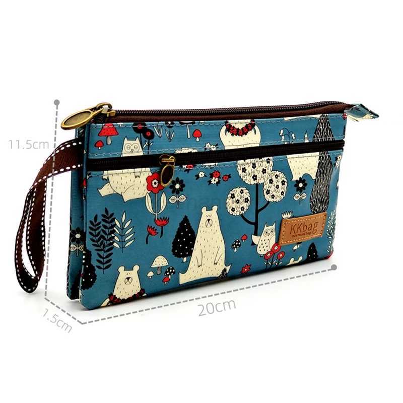 Polyester Waterproof Womens Coin Bag Ladies Organizer Wallet Female Phone Purse Money Pouch Clutch Handbag Carteira for GirlsXJ240729