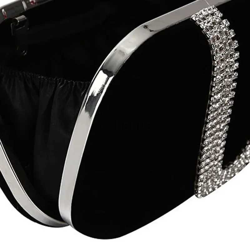 YoReAi Luxury Women Evening Bags Diamond luxury Clutch bag Party Diamonds Lady black Red Chain Shoulder bag Handbags for PurseXJ240729