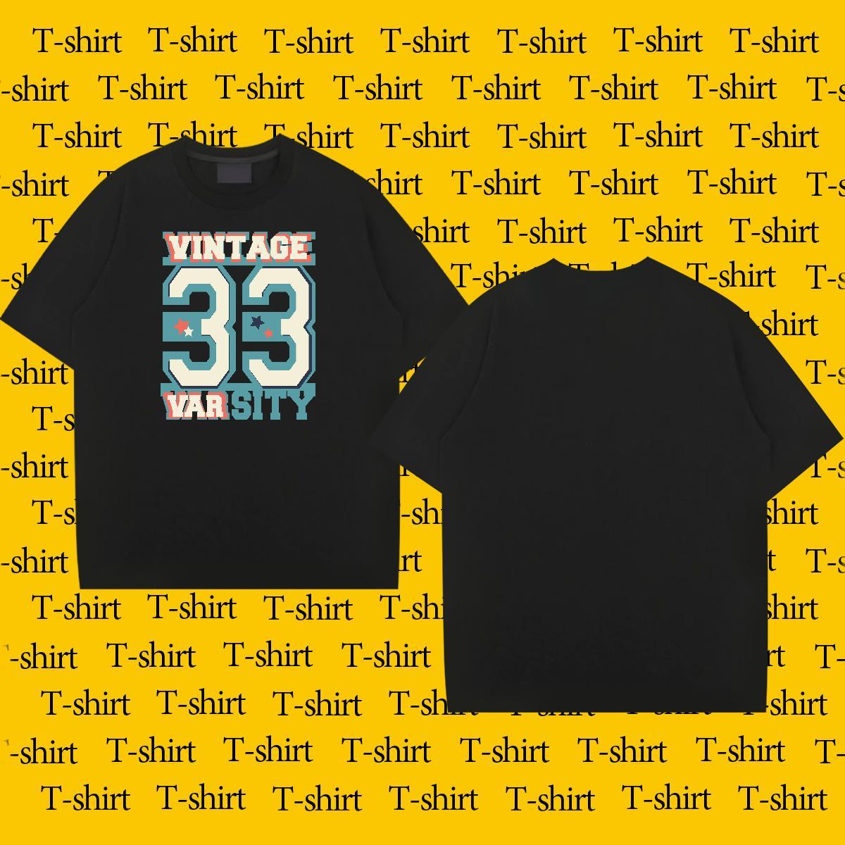 Classic Couples T Shirts 230g 100% Cotton Sports Casual letter Custom Printed O Neck Short Sleeves 2024 Designer T-Shirts for Men Tees Shirts