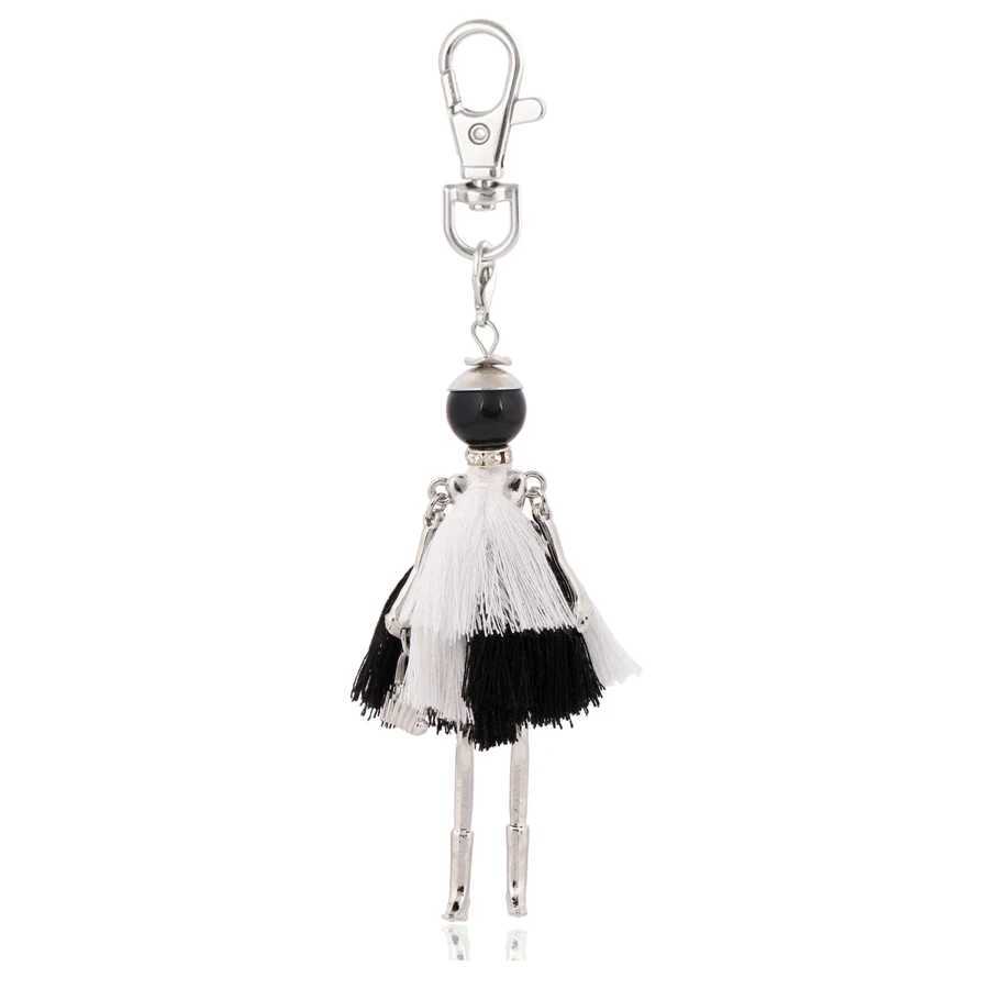Fashion Women Keychain New Statement Charm Metal Key Chain for Lady Jewelry Cute Gift Female Trendy Bag Pendant WholesaleL240729