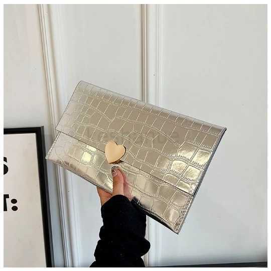 Silver 2023 Women Evening Bag Party Banquet Lady Clutch shoulder Bags Wedding Woman Handbag Hand Bag Girl Coin Envelope PurseXJ240729