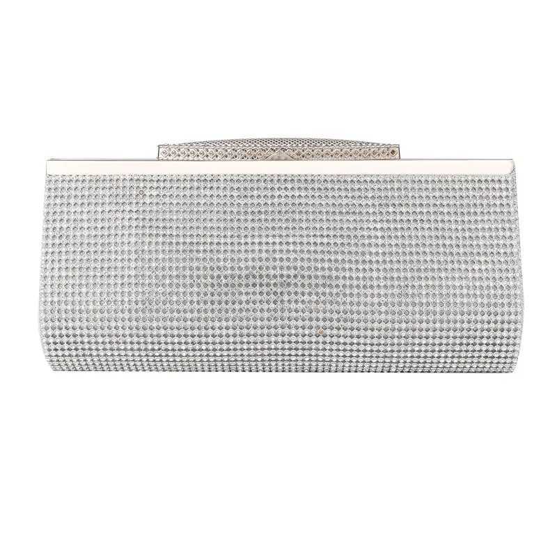 New Womens Rhinestone Handbag Party Shoulder Crossbody Bag Fashion Luxury Lady Clutch Bags Evening Bags With Chain HandleXJ240729